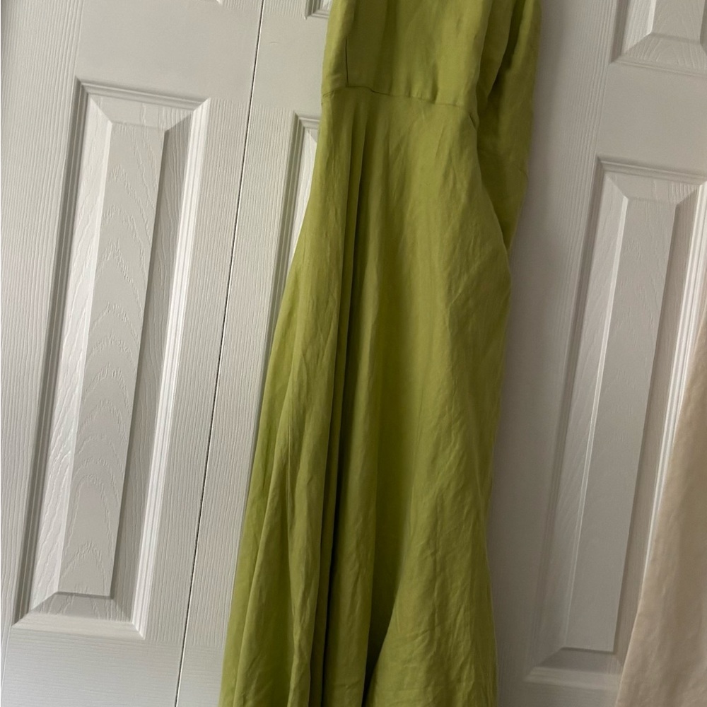 Liz Claiborne Lime Backless Dress